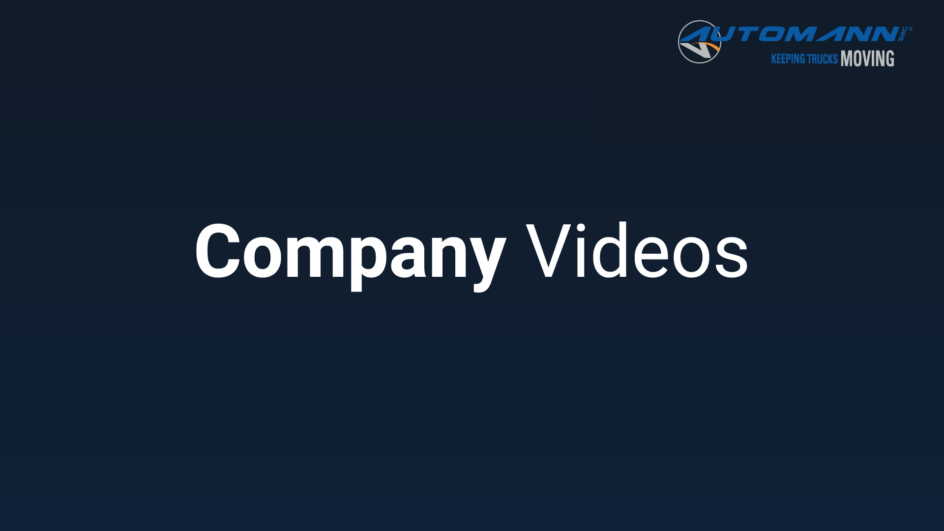 Company Videos